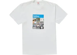 SUPREME VERIFY TEE WHITE FW20