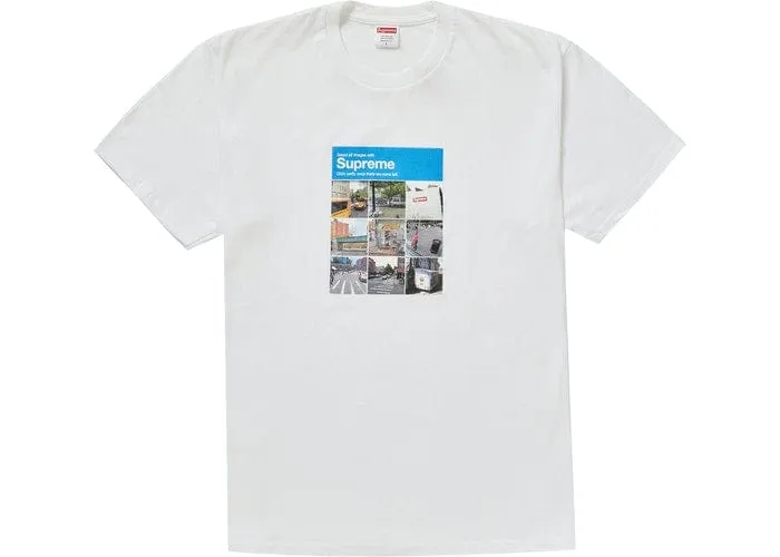 SUPREME VERIFY TEE WHITE FW20