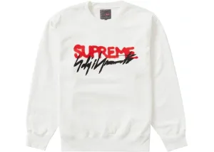 SUPREME YOHJI YAMAMOTO CREWNECK WHITE