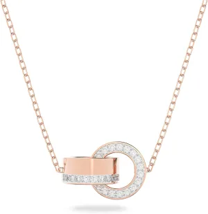 Swarovski Hollow Collection Interloocking Loop Pendant Necklace