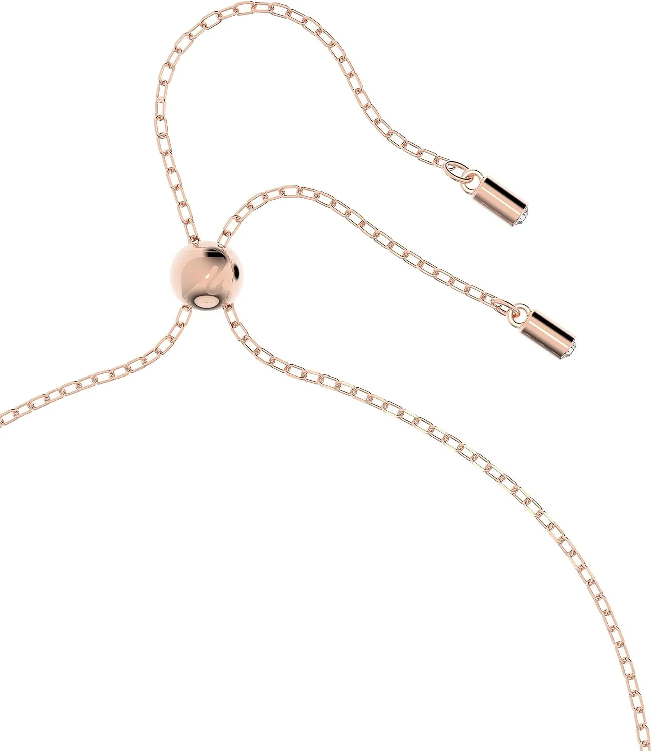 Swarovski Hollow Collection Interloocking Loop Pendant Necklace
