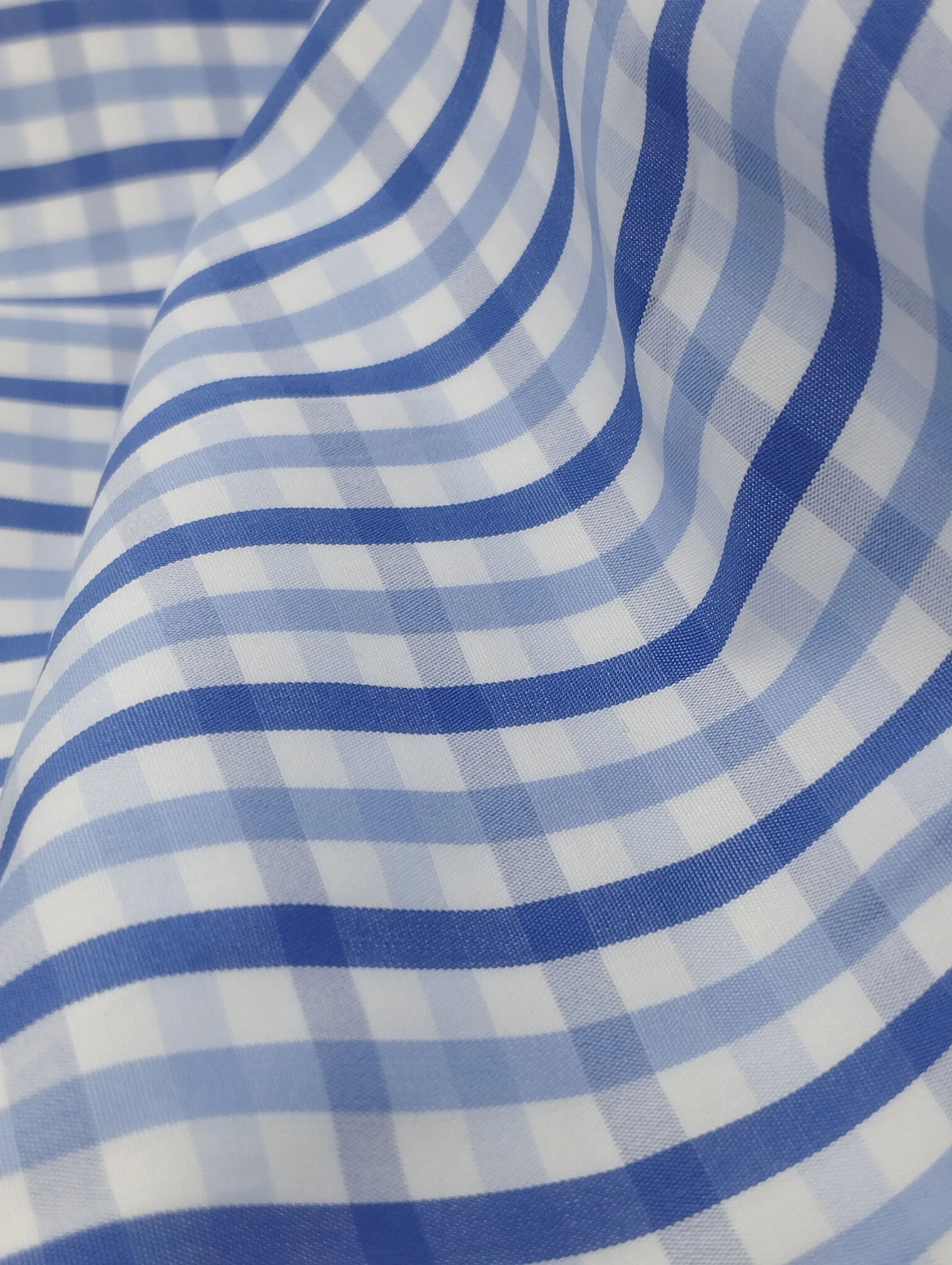 TATTERSTALL BLUE MEN'S CHECK SHIRT