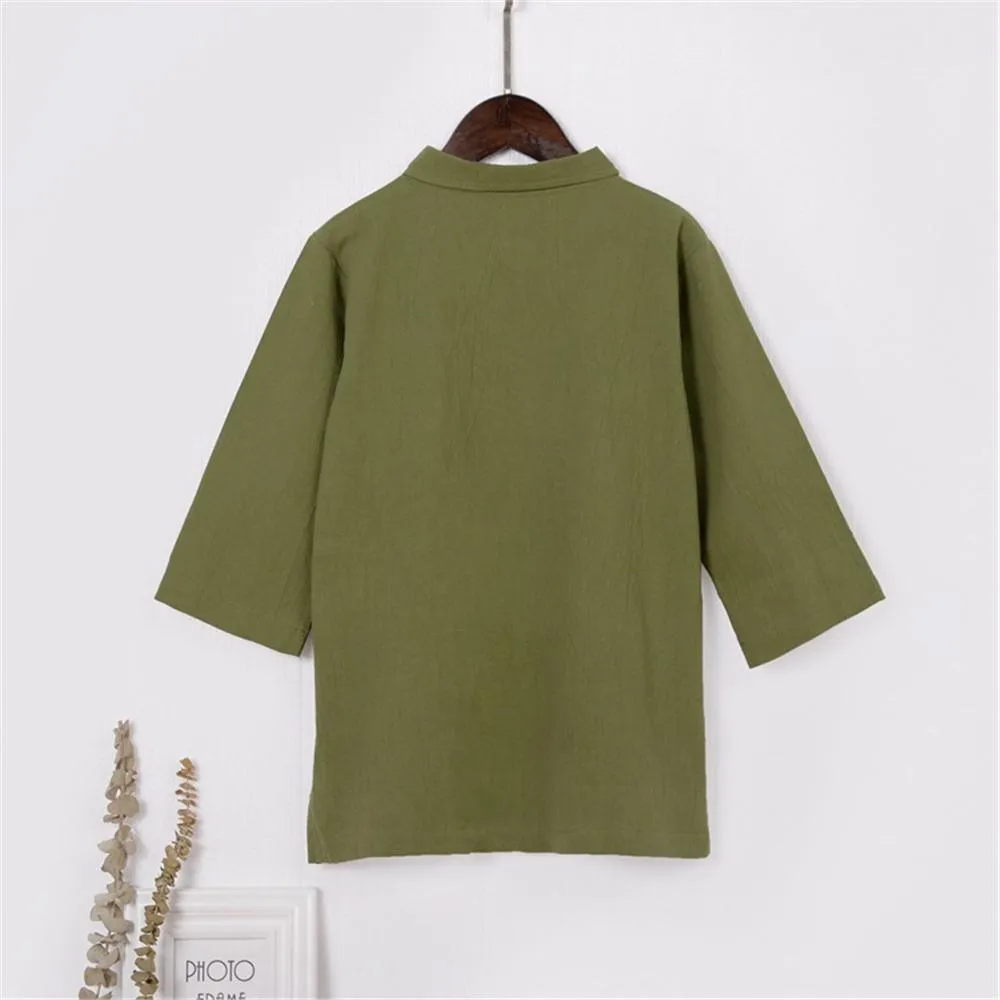 Toddler Boys Solid Long Sleeve Button Lapel Shirts Wholesale Boys Clothes