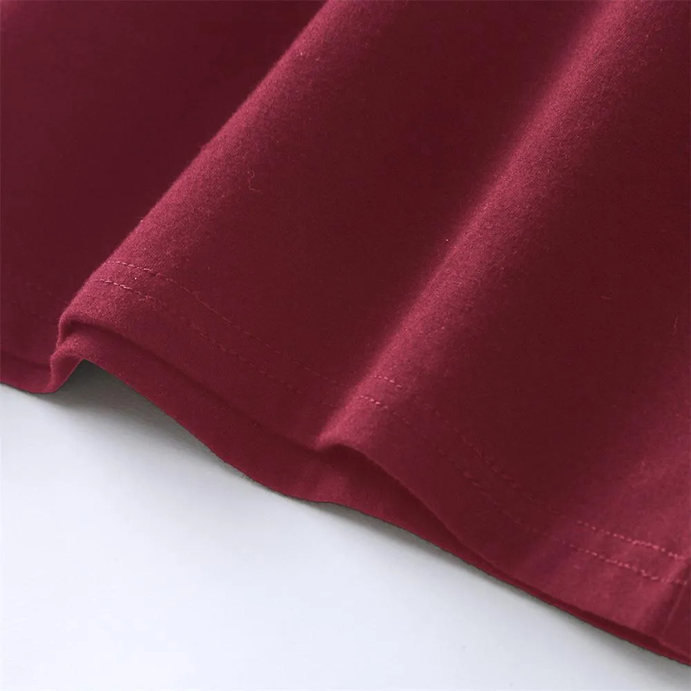 Unisex Solid Color Short Sleeve Mask Style T-Shirts Wholesale Kids Clothing Distributors