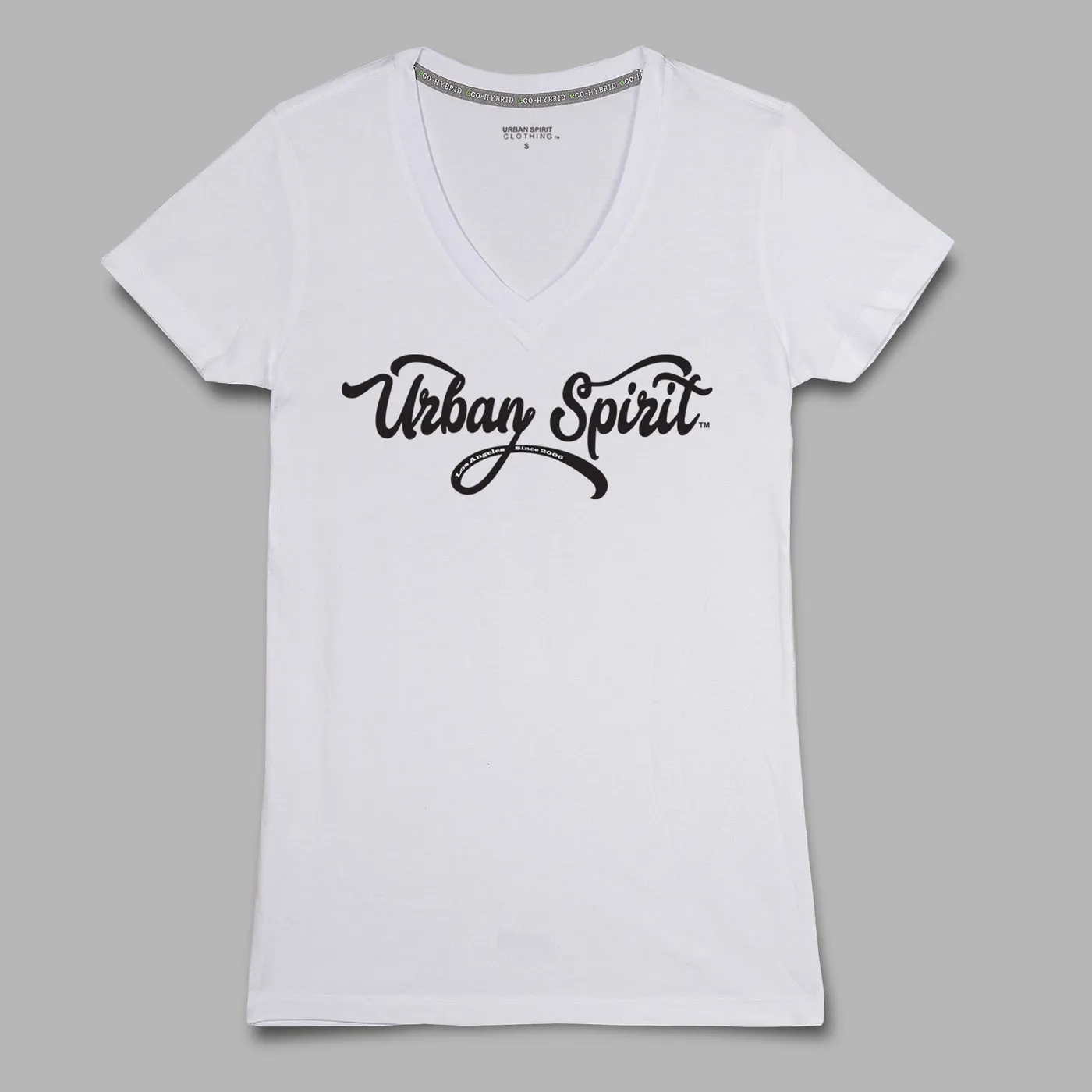 US Script Women V-Neck