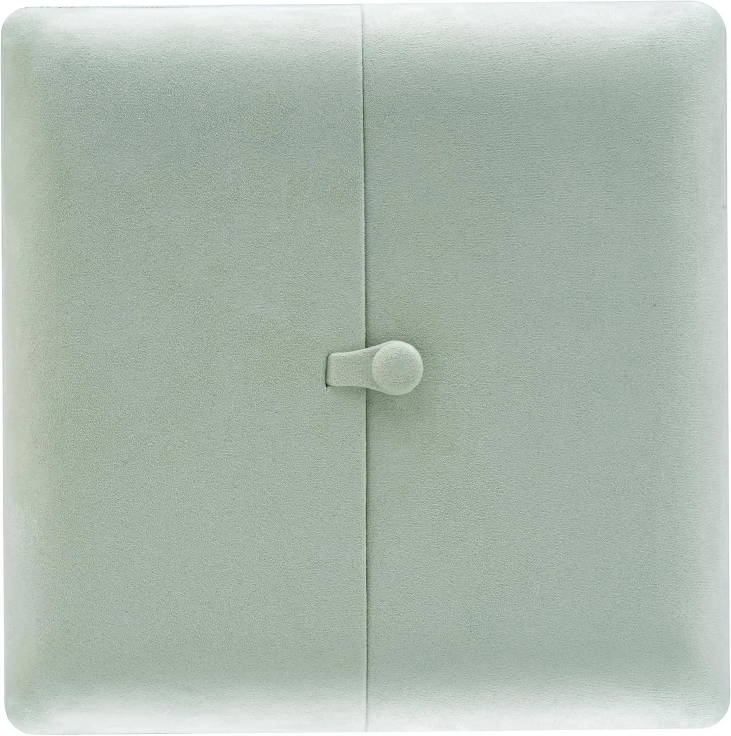 Velvet Big Chunky Pearl Necklace Ring Gift Box Showcase Jewelry Storage Case (Mint Green)