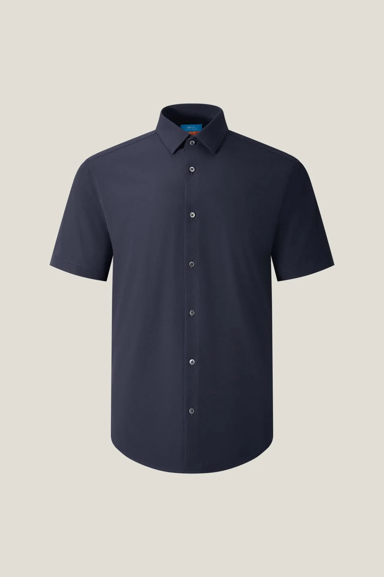 Water Repellent Poplin Smart Fit Short Sleeve Casual Shirt