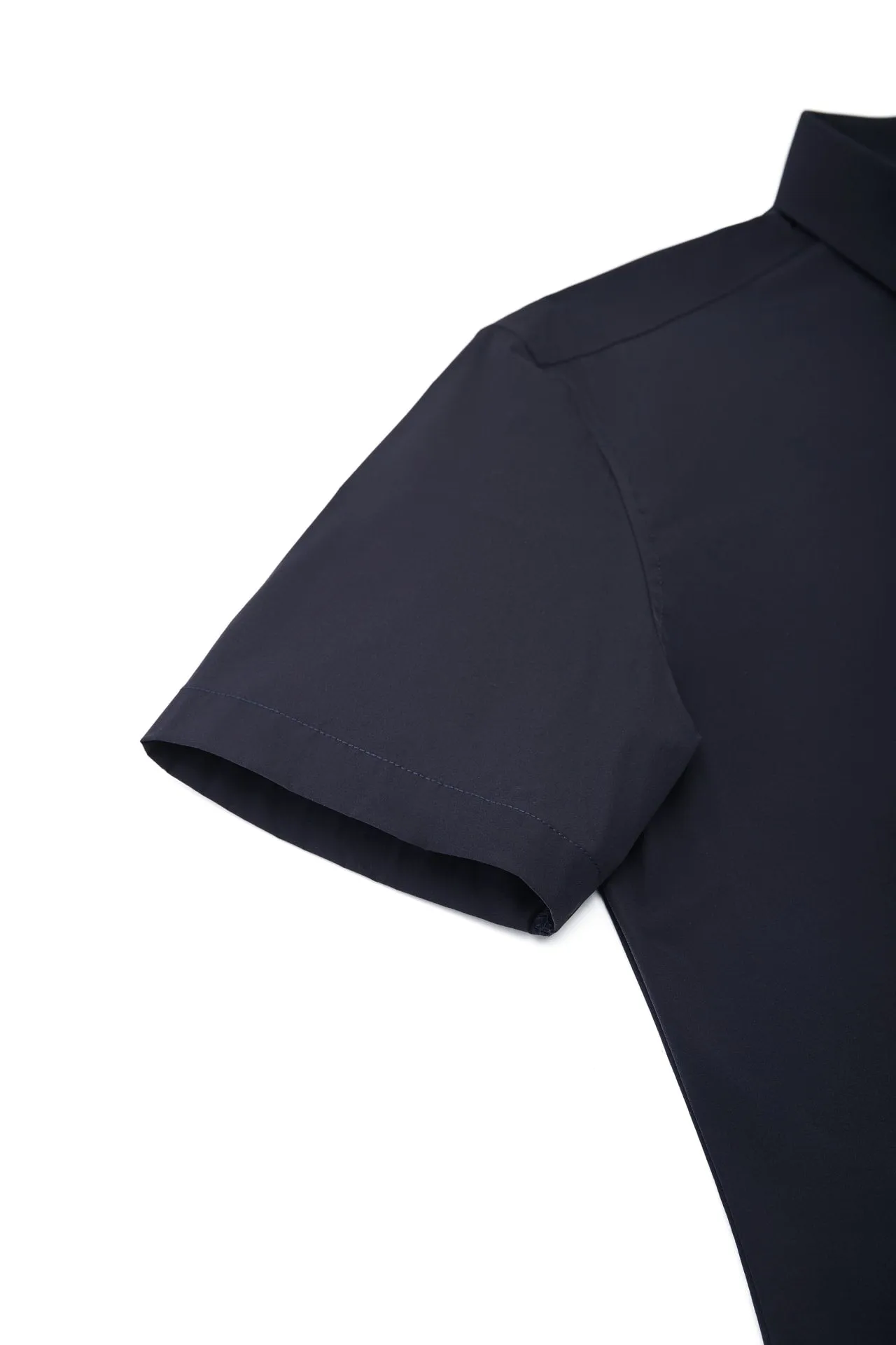 Water Repellent Poplin Smart Fit Short Sleeve Casual Shirt