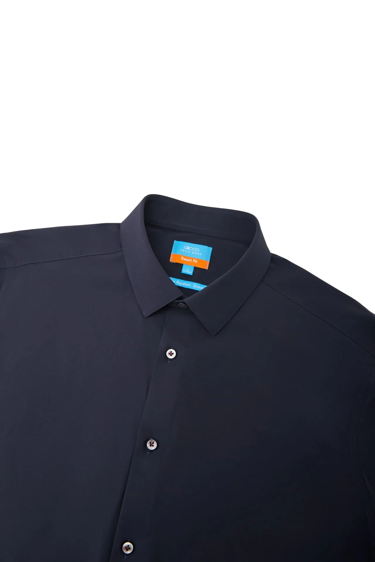 Water Repellent Poplin Smart Fit Short Sleeve Casual Shirt