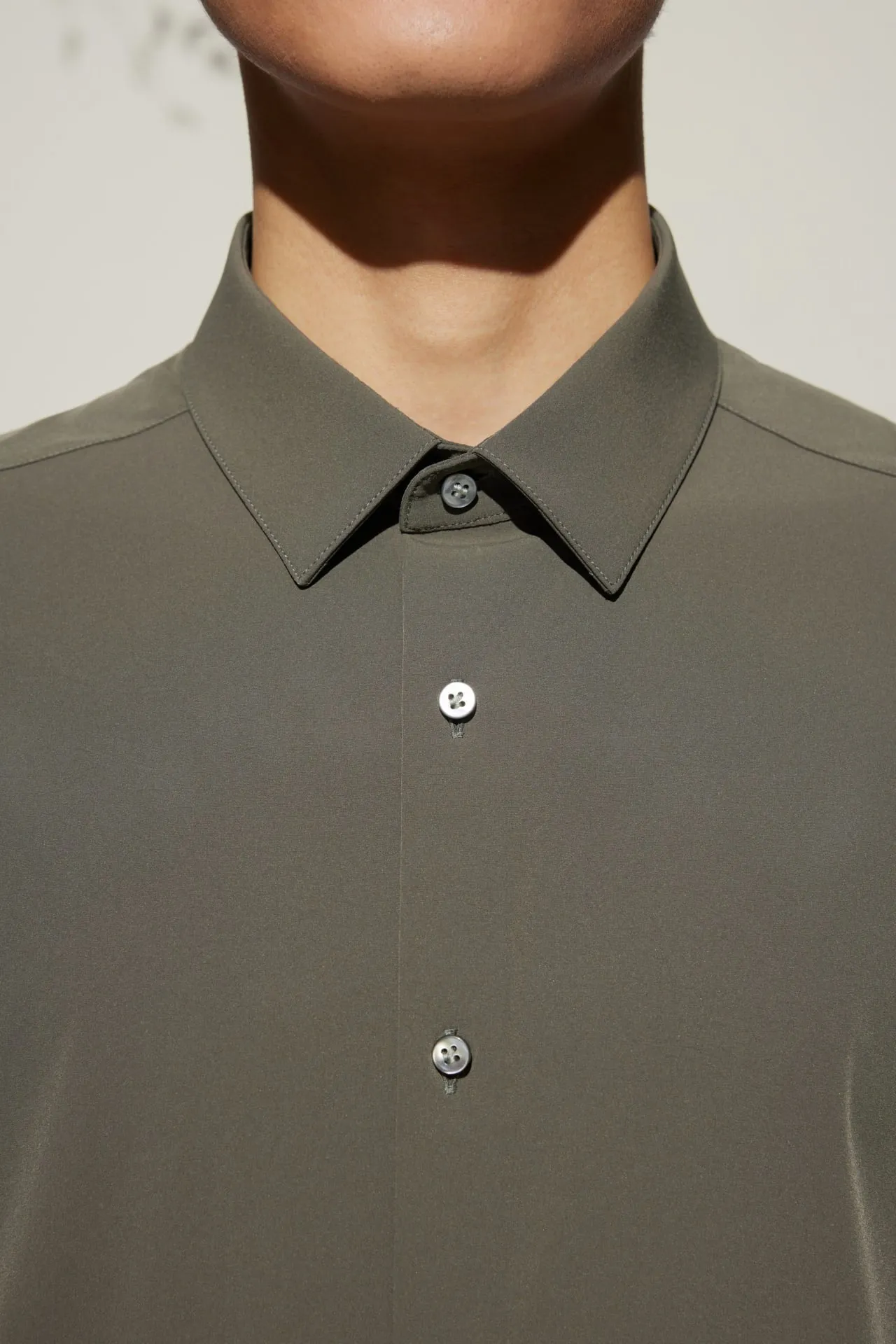 Water Repellent Poplin Smart Fit Short Sleeve Casual Shirt