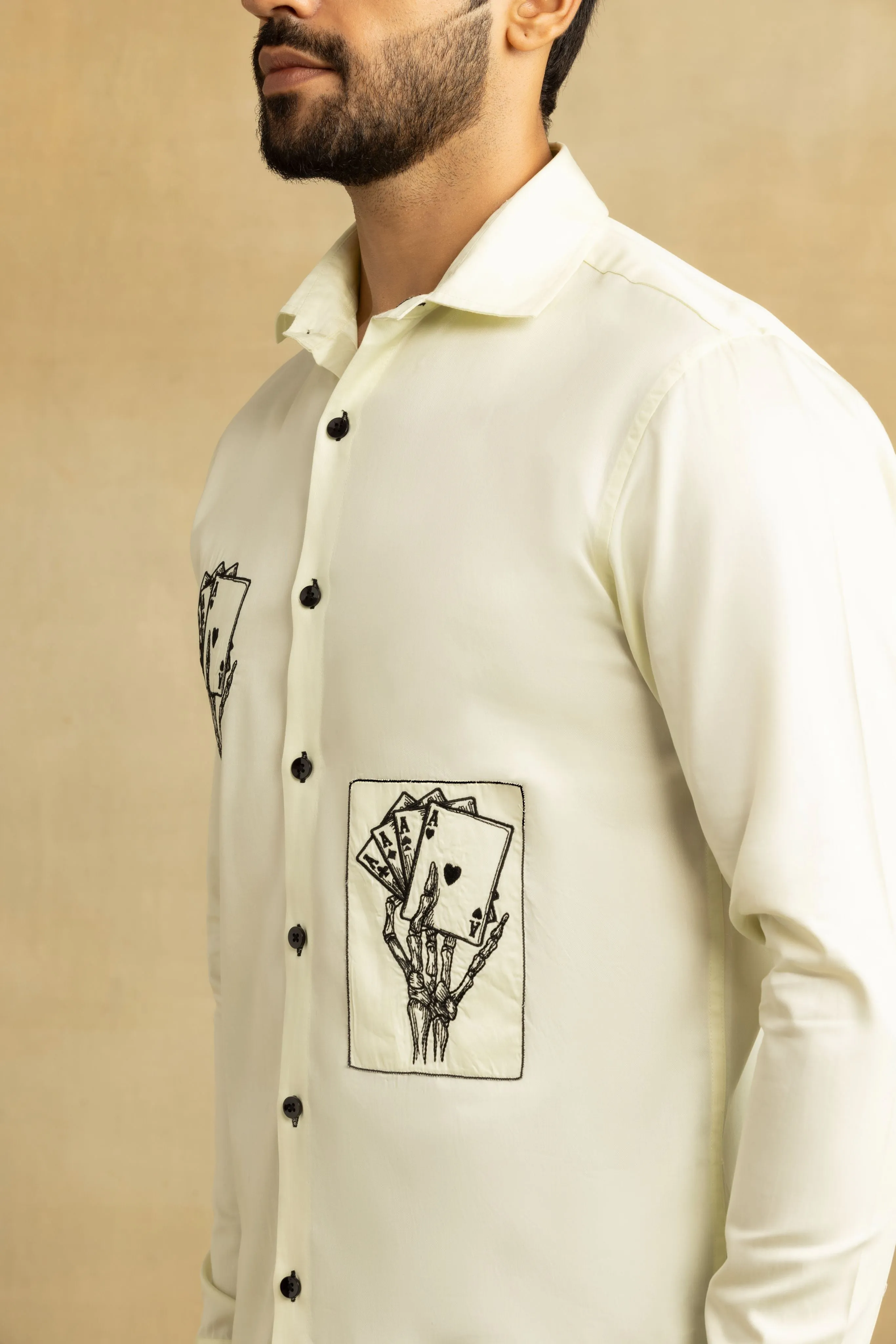 Winning Hand - Embroidered Shirts