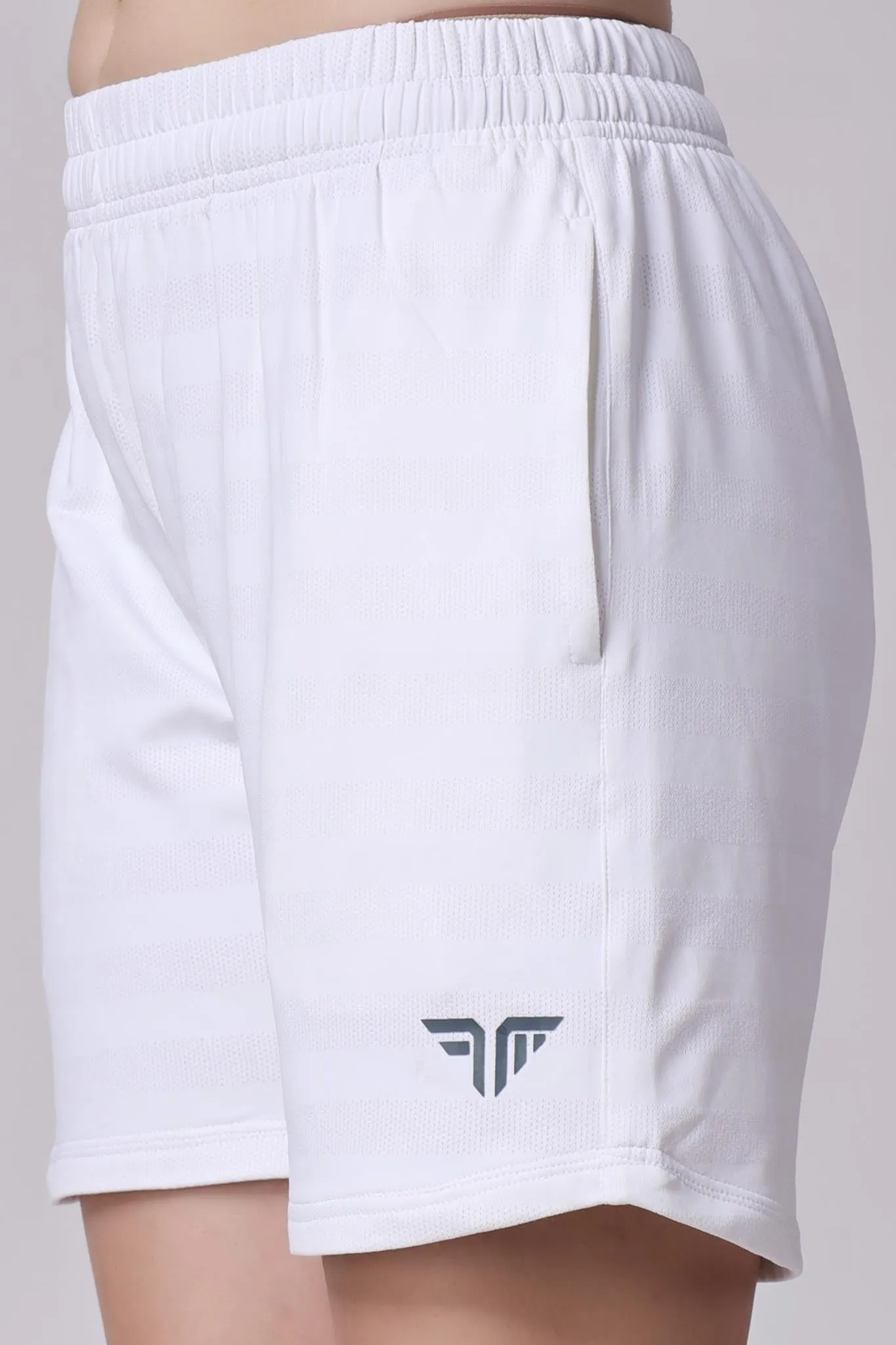 Women's Travel Shorts - White